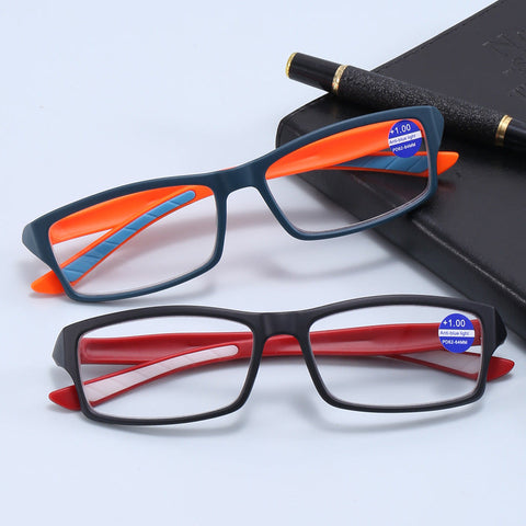 SPORTS ANTI-SLIP FULL-FRAME ANTI-BLUE LIGHT READING GLASSES