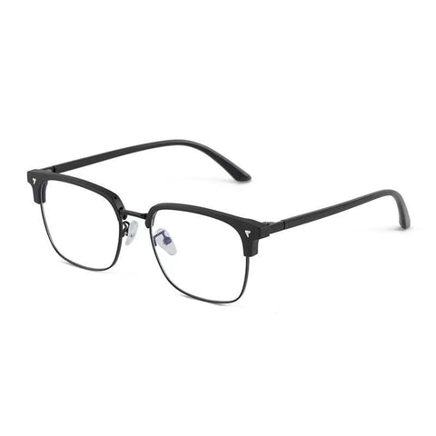 MEN'S BUSINESS HALF-RIM MYOPIA GLASSES