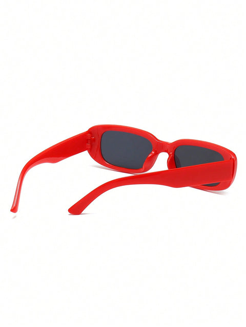 1pc Fashionable Square Frame Unisex Y2k Daily Glasses