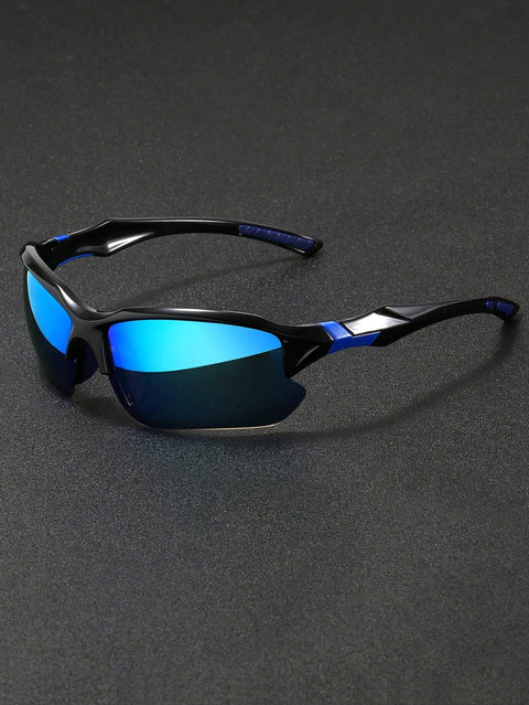 1pc Men's Sunglasses Polarized Glasses Outdoor Sports Glasses For Cycling