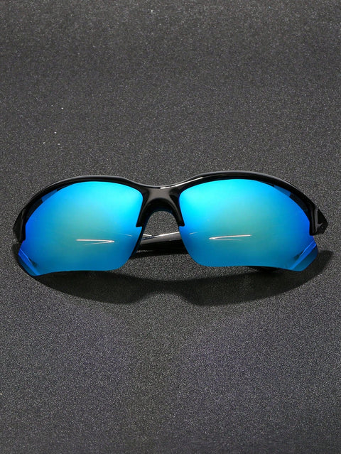 1pc Men's Sunglasses Polarized Glasses Outdoor Sports Glasses For Cycling