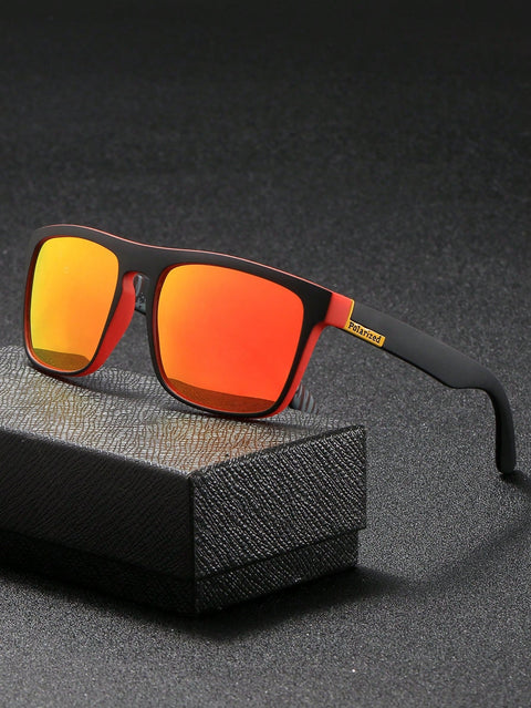 1pc Men's Polarized Sunglasses For Cycling And Outdoor Activities