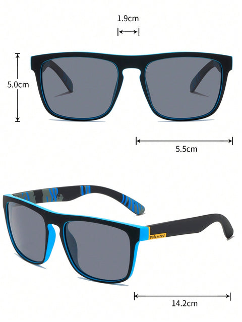 1pc Men's Polarized Sunglasses For Cycling And Outdoor Activities