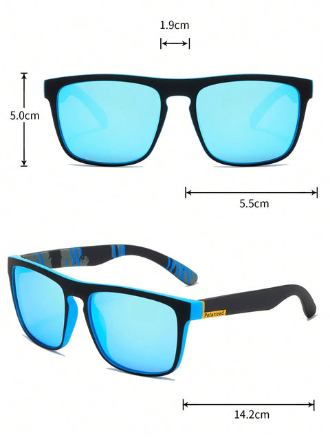 1pc Men's Polarized Sunglasses For Cycling And Outdoor Activities