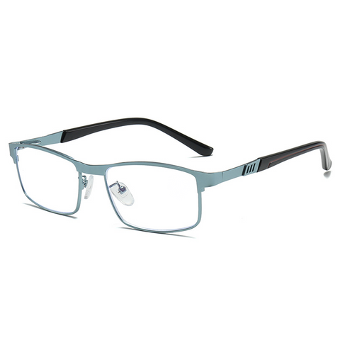 MEN'S SIMPLE SQUARE FRAME ANTI-BLUE LIGHT READING GLASSES