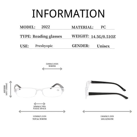 2023 Latest Presbyopia frameless anti-fatigue mirror