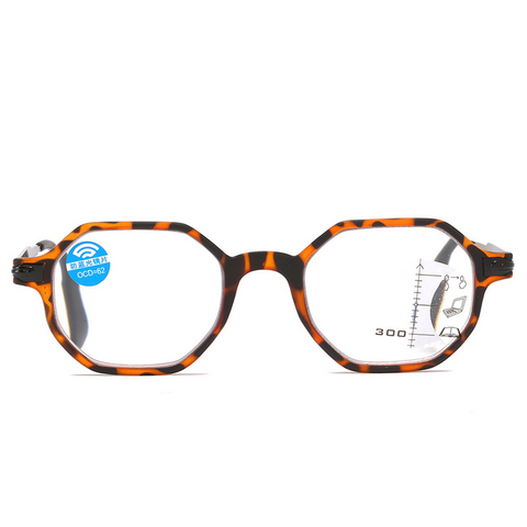 FASHIONABLE ZOOM MULTI-FOCUS ANTI-BLUE LIGHT READING GLASSES