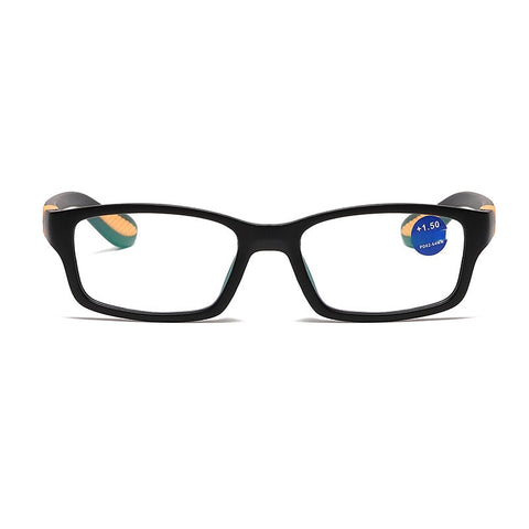 ANTI-BLUE LIGHT PRESBYOPIC GLASSES WITH RECTANGULAR FRAME