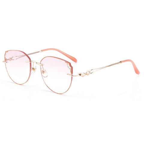 WOMEN'S FASHION HD FRAMELESS ANTI-BLUE LIGHT READING GLASSES