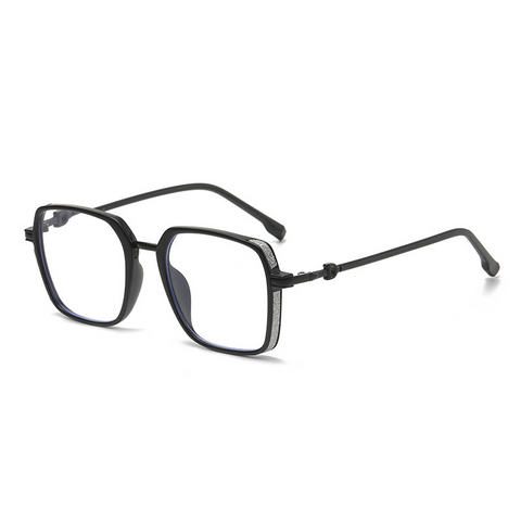 WOMEN'S FASHIONABLE SLIM FLASH LARGE FRAME ANTI-BLUE LIGHT READING GLASSES