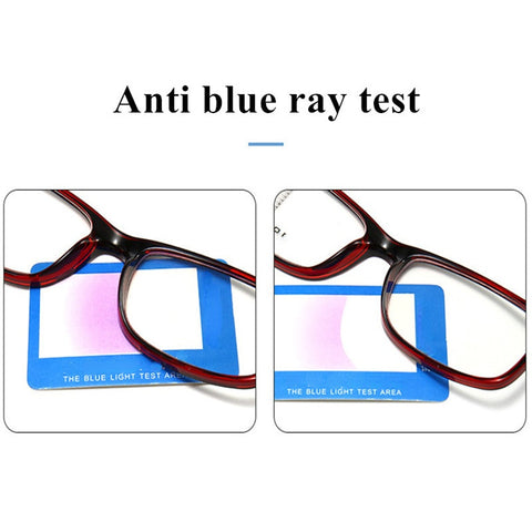 MULTI-FOCUS BLUE LIGHT PRESBYOPIC GLASSES SQUARE FULL FRAME