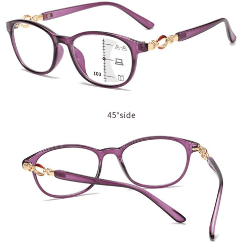 WOMEN'S FASHION DIAMOND HIGH-DEFINITION ANTI-FATIGUE ANTI-BLUE LIGHT READING GLASSES