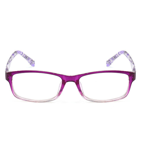 WOMEN'S FASHION PRINTED RESIN ANTI-BLUE LIGHT READING GLASSES