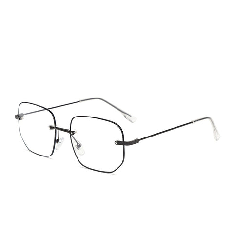 ULTRA-LIGHT ANTI-BLUE LIGHT READING GLASSES WITH LARGE METAL FRAME