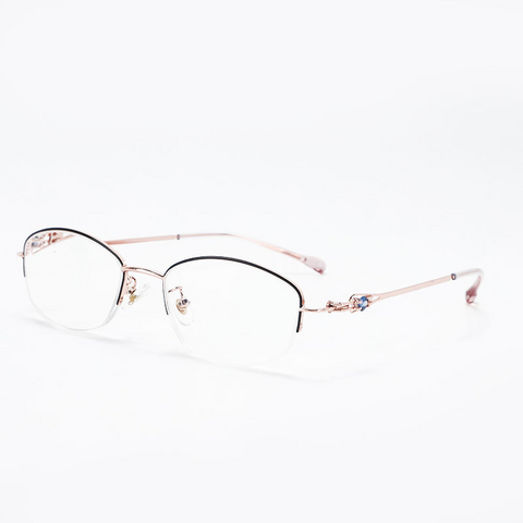 WOMEN'S COMFORTABLE ULTRA-LIGHT HALF-FRAME ANTI-BLUE LIGHT READING GLASSES