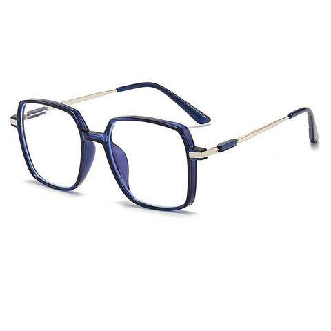 WOMEN'S FASHIONABLE SQUARE FRAME ULTRA-LIGHT ANTI-BLUE LIGHT READING GLASSES