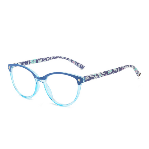 WOMEN'S FASHION PRINTED HD ANTI BLUE LIGHT PRESBYOPIA SUNGLASSES