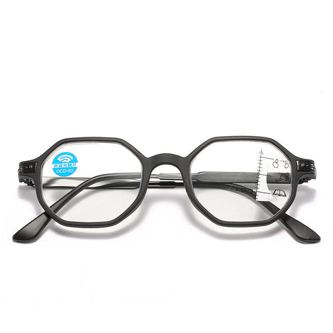 FASHIONABLE ZOOM MULTI-FOCUS ANTI-BLUE LIGHT READING GLASSES