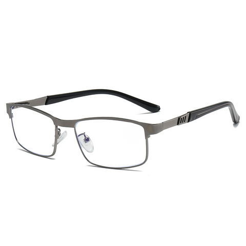 MEN'S SIMPLE SQUARE FRAME ANTI-BLUE LIGHT READING GLASSES