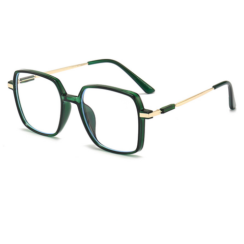 WOMEN'S FASHIONABLE SQUARE FRAME ULTRA-LIGHT ANTI-BLUE LIGHT READING GLASSES