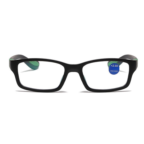 ANTI-BLUE LIGHT PRESBYOPIC GLASSES WITH RECTANGULAR FRAME