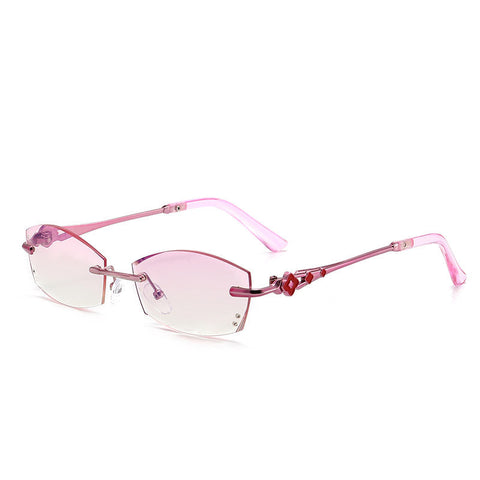 WOMEN'S DIAMOND CUT EDGE ANTI-BLUE LIGHT PRESBYOPIA GLASSES