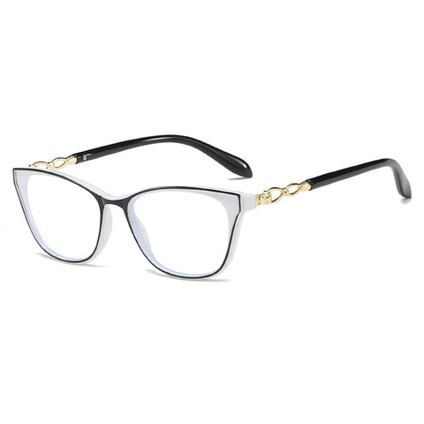 FULL FRAME RESIN METAL ANTI-BLUE LIGHT READING GLASSES