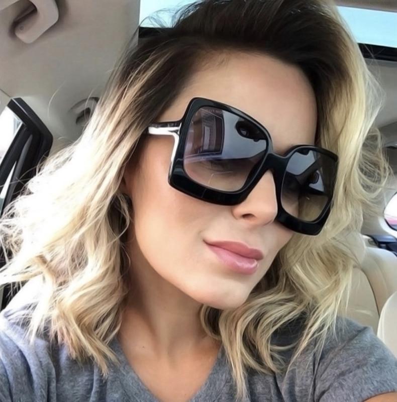 Women's Oversized Retro Sunglasses