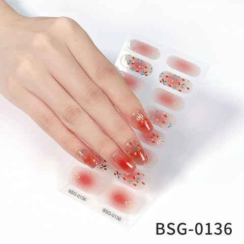 Salon-Quality Gel Nail Strips BSG-0136