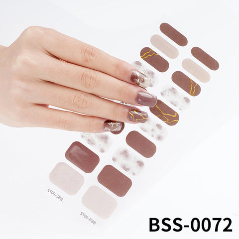 Salon-Quality Gel Nail Strips BSS-0072