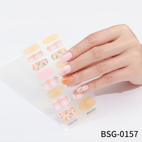 Salon-Quality Gel Nail Strips BSG-0157