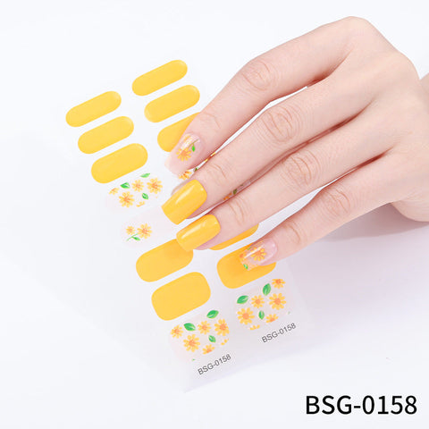 Salon-Quality Gel Nail Strips BSG-0158