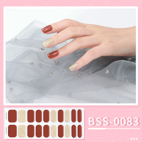 Salon-Quality Gel Nail Strips BSS-0083