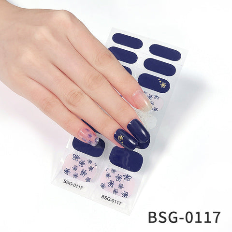 Salon-Quality Gel Nail Strips BSG-0117