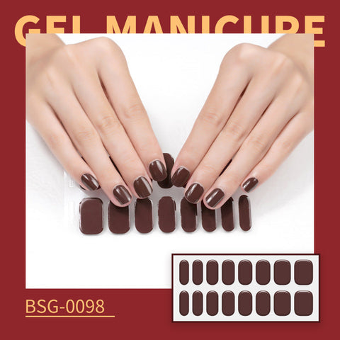 Salon-Quality Gel Nail Strips BSG-0098