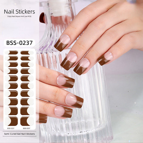 Salon-Quality Gel Nail Strips BSS-0237