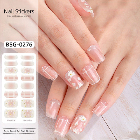 Salon-Quality Gel Nail Strips BSG-0276