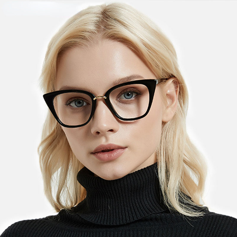 Cat Eye prescription Frames Glasses Women Retro Optics Spectacle Frame –  zoloss