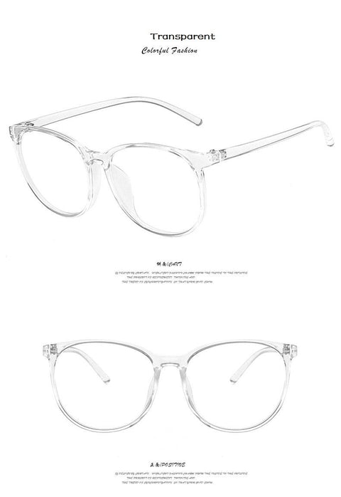 Blue Light Blocking Glasses 2021 Women Oversized Eyeglasses Anti Blue Light Computer Glasses Men Safety Eyewear Spectacle